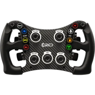 Professionell Simracing Ratt med RGB-lysdiodefunktionalitet