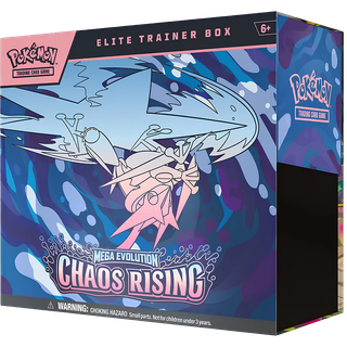 2026 Pokémon Mega Evolution Chaos Rising Elite Trainer Box