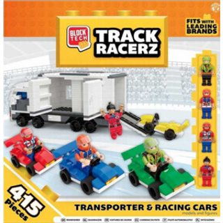 Block Tech Track Racerz Transporter & Racing Cars 415 stk