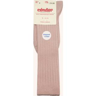 bisgaard x Cóndor cotton rib knee high socks rosa - 36-39