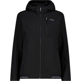 CMP Women's Jacket Fix Hood 36M1116 Softshelljakke Damer størrelse 48 farve sort