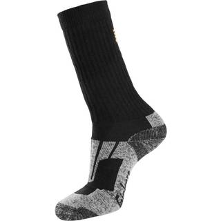 Snickers 2-pak strømper 9226, Black/Aluminium Grey, 37-40