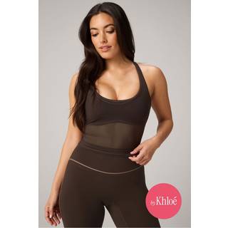 Fabletics Women's Mesh Racerback Tank Top Brown Size XS - Brown - XS