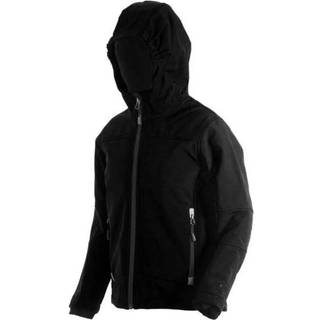 CMP Girl's Jacket Fix Hood Light Softshell Softshelljakke Børn størrelse 128 farve sort