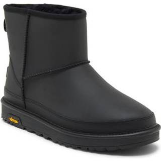 UGG® Classic Mini Reflective for Men in Black Reflective, Size 7, Synthetic/Polyester/Wool
