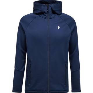 Peak Performance Men's Rider Essentials Zip Hood Blue Shadow/Blue Shadow, XXL