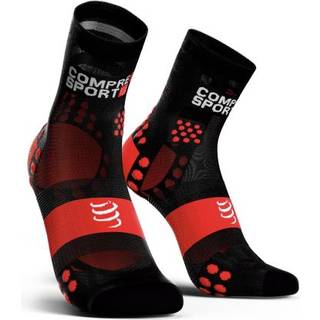 Compressport Pro Racing Run Ultralight High Socks V3.0 Sort | Se vores strømper