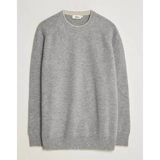 Altea Rib Wool Raglan Sweater Light Grey