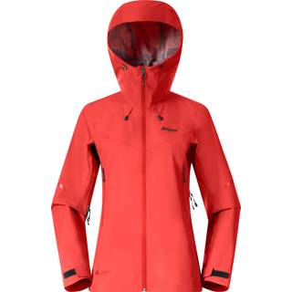 Bergans Women's Rabot Light 3L Shell Jacket Peachy Red, XS