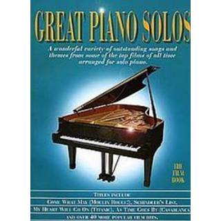 Great Piano Solos - Film Book
