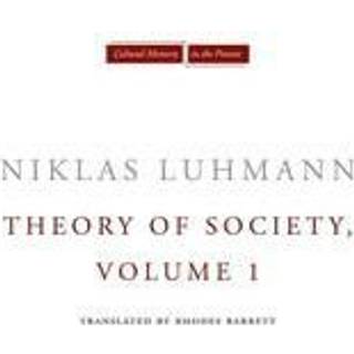 Theory of Society, Volume 1