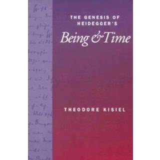 The Genesis of Heidegger's Being and Time