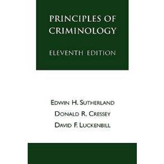 Principles of Criminology
