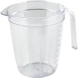 Litermål Nordiska Plast, glasklar, 1 liter