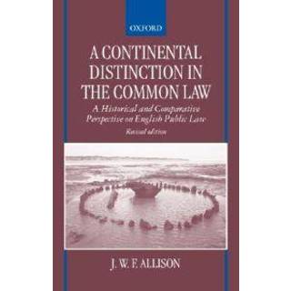 A Continental Distinction in the Common Law