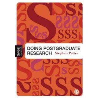 Doing Postgraduate Research