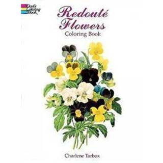 Redoute Roses Coloring Book (4, 2000) | Charlene Tarbox