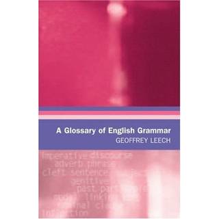 A Glossary of English Grammar