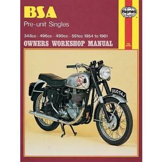 BSA Pre-unit Singles (54 - 61) Haynes Repair Manual