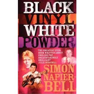 Black Vinyl White Powder