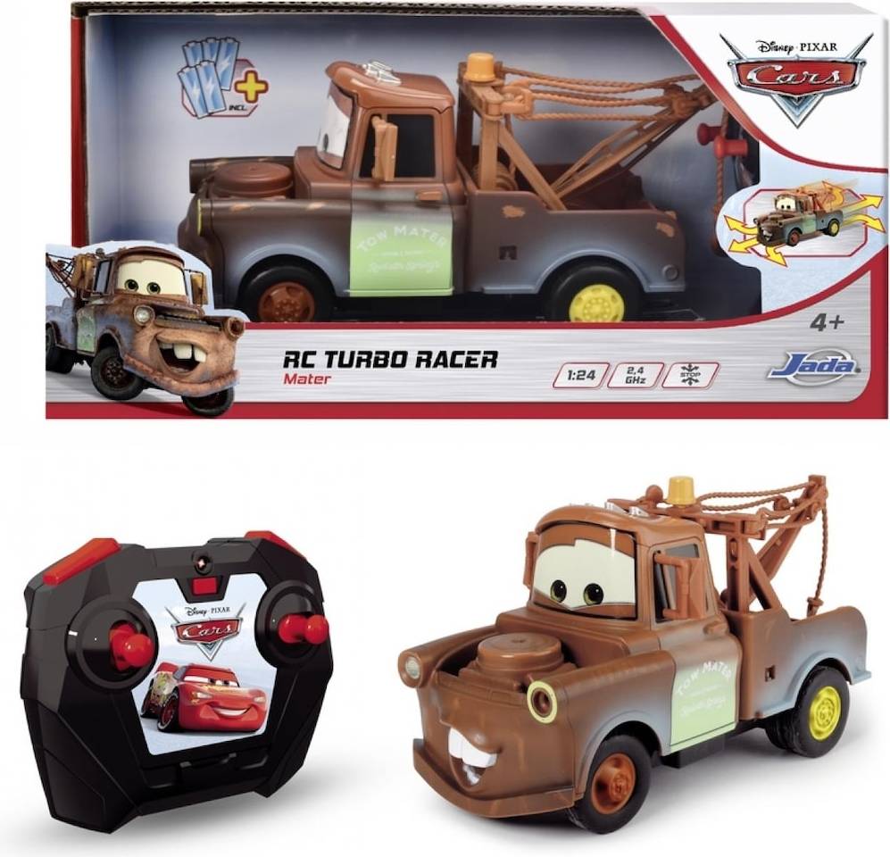 Disney Turbo Racer 1:24 Radiostyrd Bärgarn