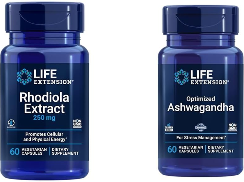 Ashwagandha Head Rhodiola And Ashwagandha Extract Bundle