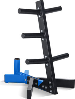 Barbell and weight bench Cap Barbell Fuel Pureformance Olympic Weight Plate Tree and Bar Rack