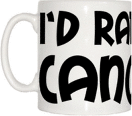 TeeTreeDesigns I'd Rather Be Canoeing Cup & Mug