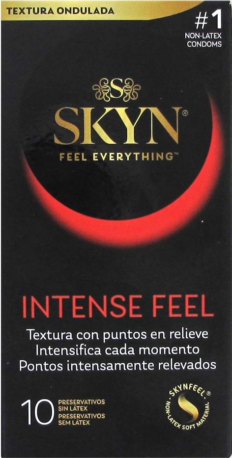 Intense Feel Textured Condom Wavy 10 Units