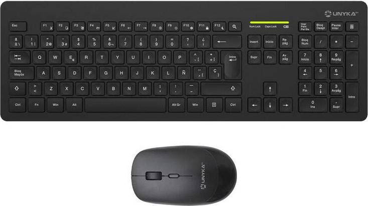 UNYKAch Kit Teclado Ratón Combo MK212 Pro Slim Wireless