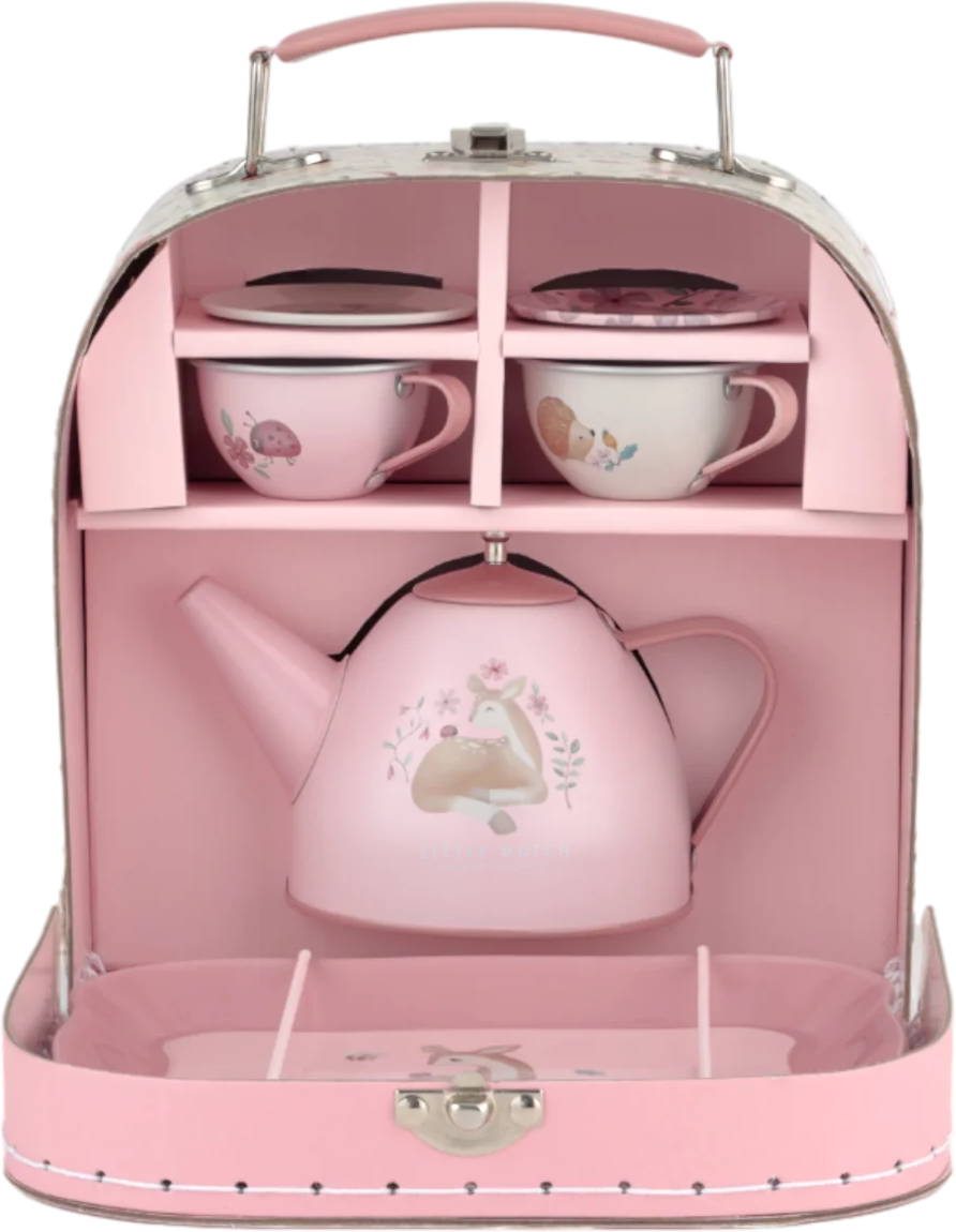 Little Dutch 7pc Tea Set Pink
