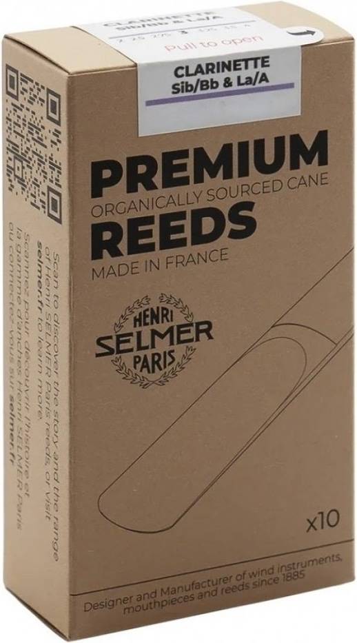 Paris Bb/A Clarinet Reeds 3 10 Pack