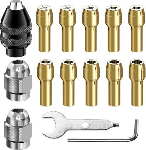 Dremel 3000 15PCS Multi Chuck Collet Set