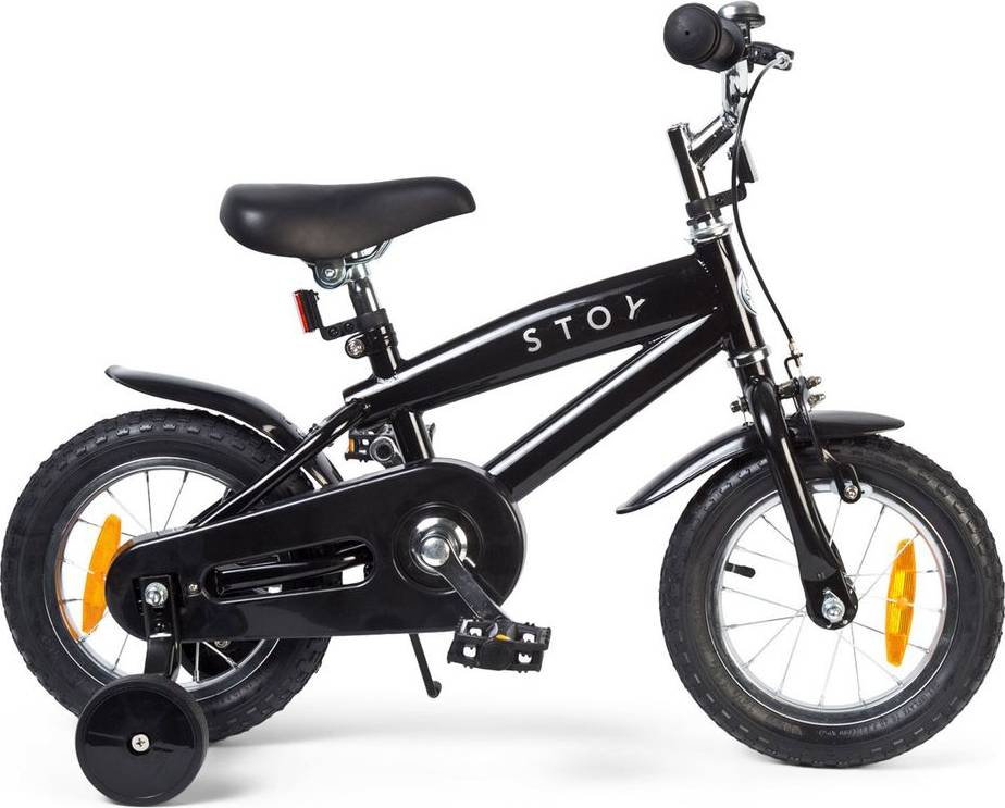 Stoy 12 Inch Cruiser Cykel Sort 3-6