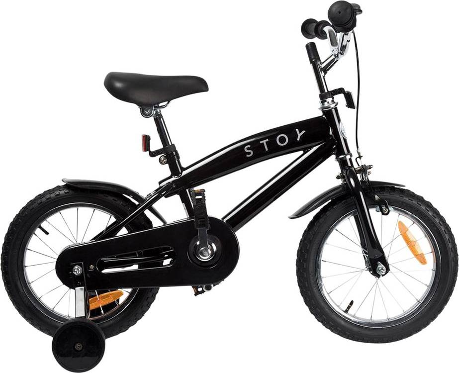 Stoy 16 Inch Cruiser Cykel Sort 5-7