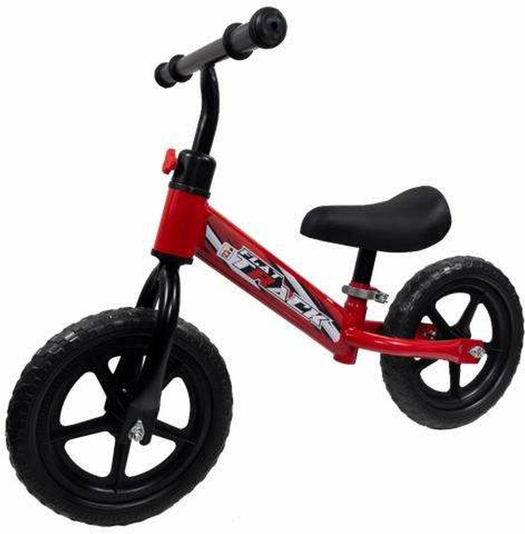Bike Flat Track Balance Rood