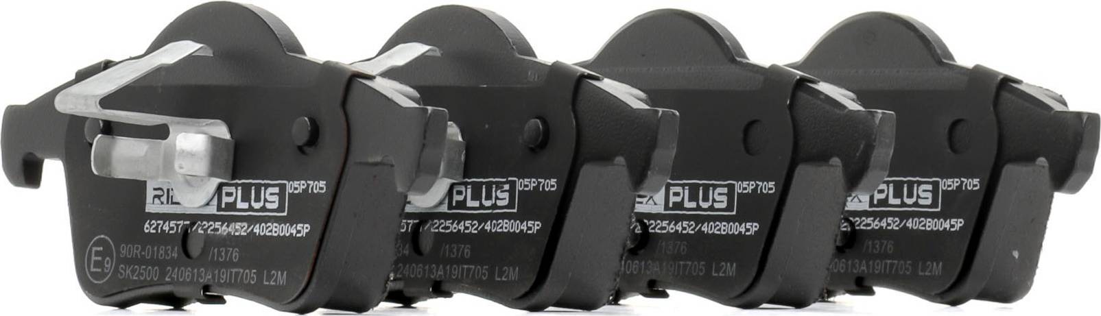 Ridex Brake Pad Set Rear Axle 402B0045P