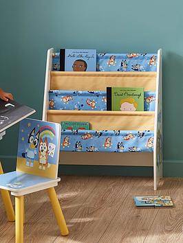 Bluey Wooden Book Storage Rack Print