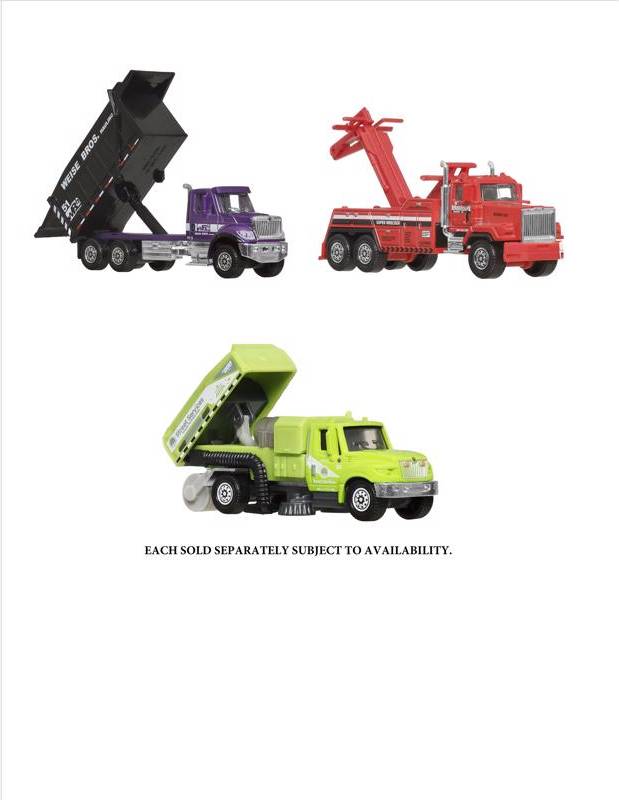 Matchbox Mattel Matchbox Working Rigs Toy Cars Multicolored