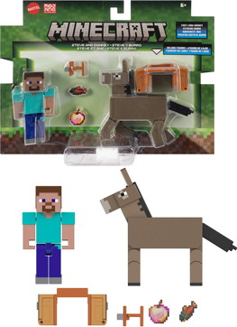 Mattel Minecraft Core Figure 2-Pack
