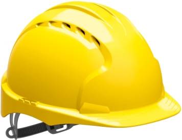 JSP EVO2 Vented Helmet - Yellow