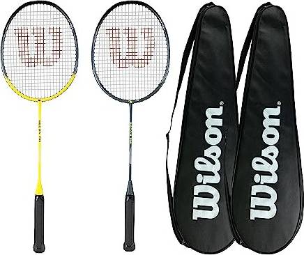 Wilson Recon Mixed Badminton Twin Racket Set
