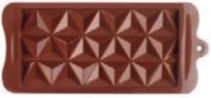 Mold Pyramide Sjokoladeplate