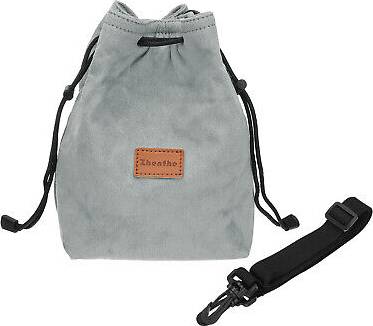 Uxcell Small Camera Bag Drawstring Pouch