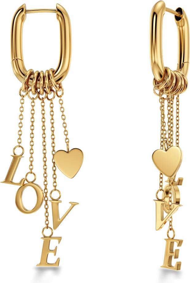 Edblad Love Note Hoops - Gold