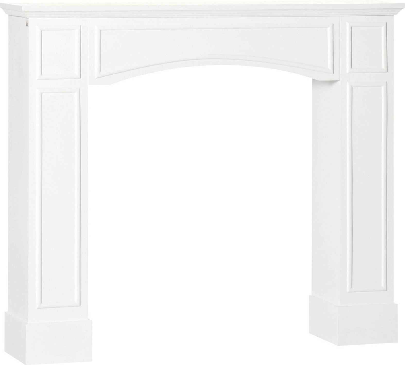 Fireplace mantel Homcom Modern Fireplace Mantel Surround Mantels With Pattern