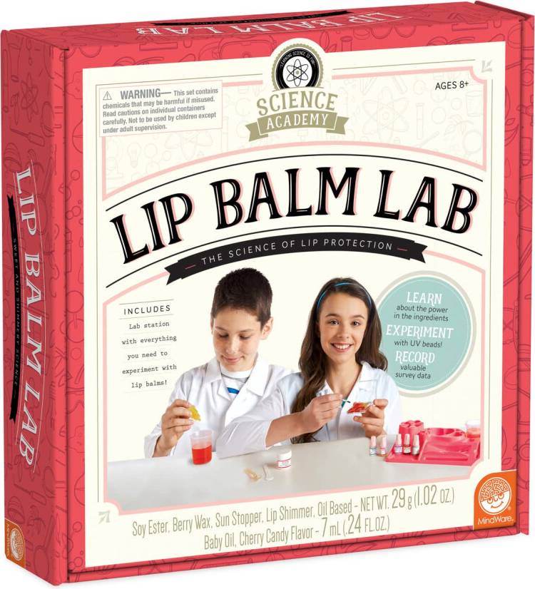 MindWare Science Academy Lip Balm Lab Kit 18pcs