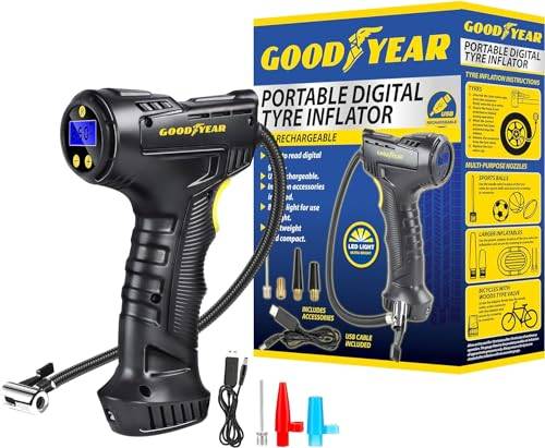 Cordless Car Tyre Air Inflator Compressor