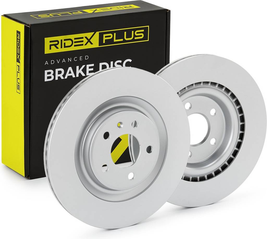 Ridex Plus 82B0793P Brake Disc Rear Axle
