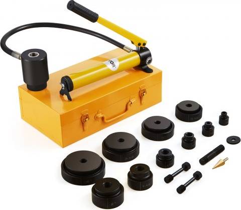 VEVOR Hydraulic Knockout Punch Driver Kit Tool Kit